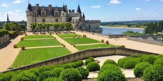 les jardins du château d'Amboise