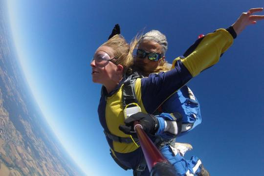 saut en parachute