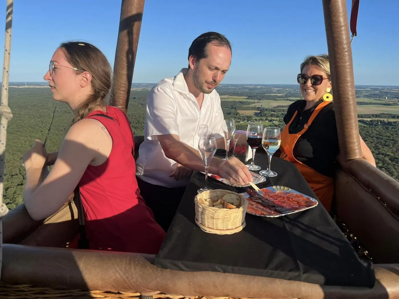 Vols gastronomiques en montgolfière