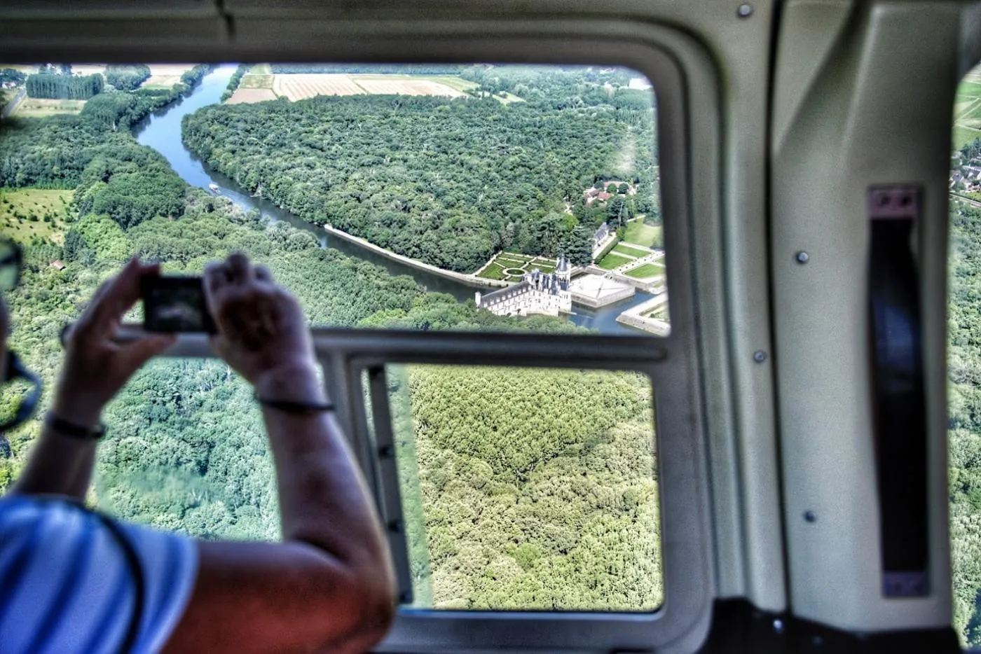 Helikopterflug Tours - Chenonceau & seine Juwelen