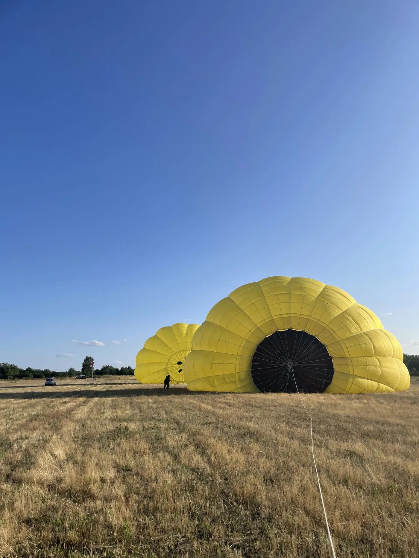 Flug im Heißluftballon Sarthe