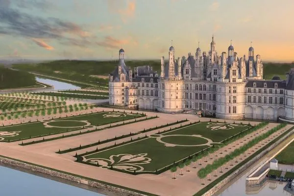 Hubschrauberflug Tours - Grand Chambord