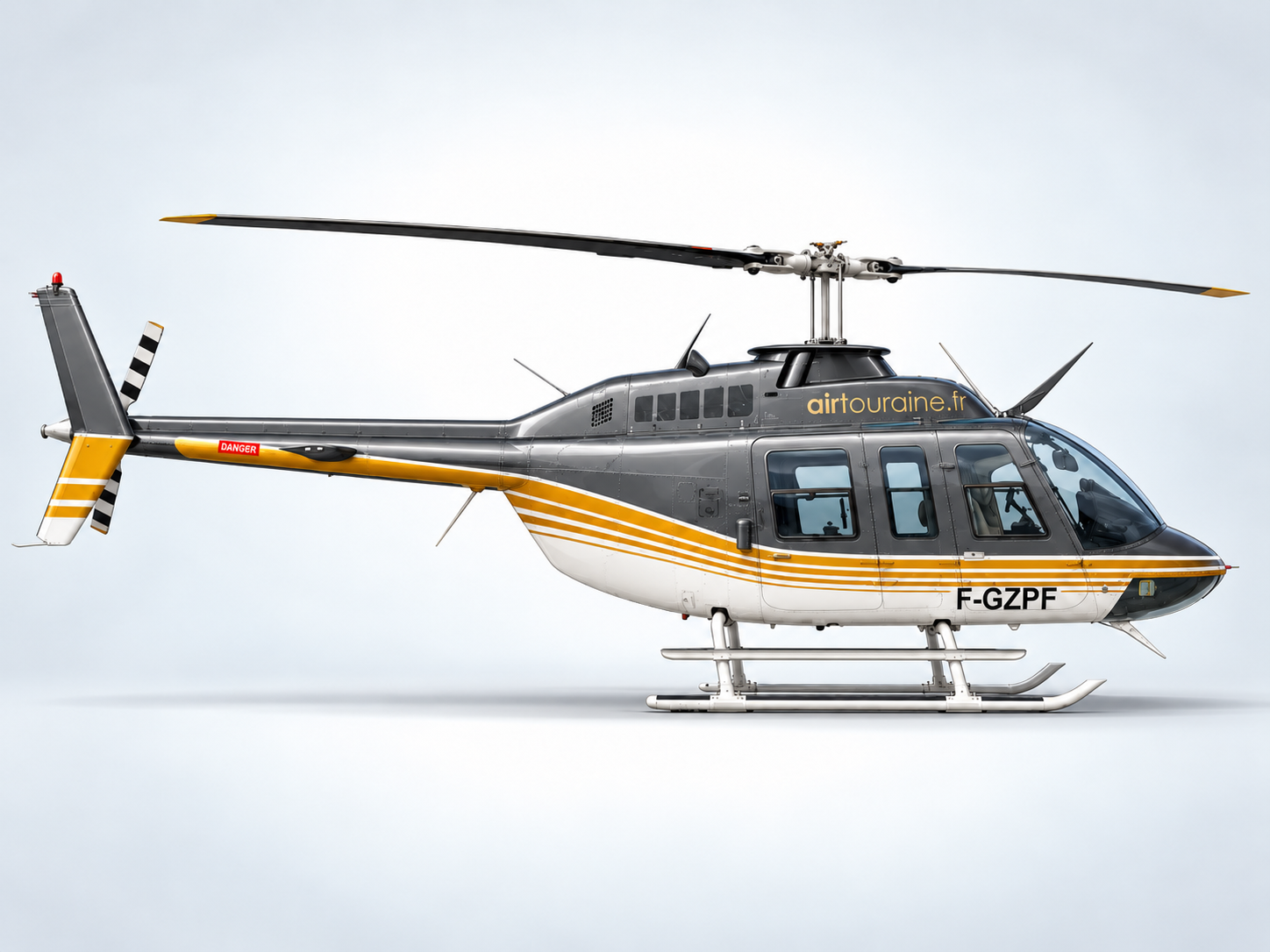 Bell 206 Jet Ranger F-GZPF Air Touraine