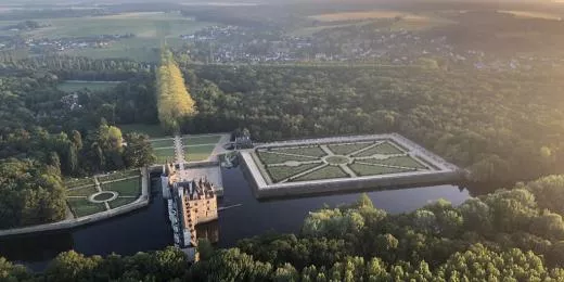 Volo in mongolfiera su Chenonceau