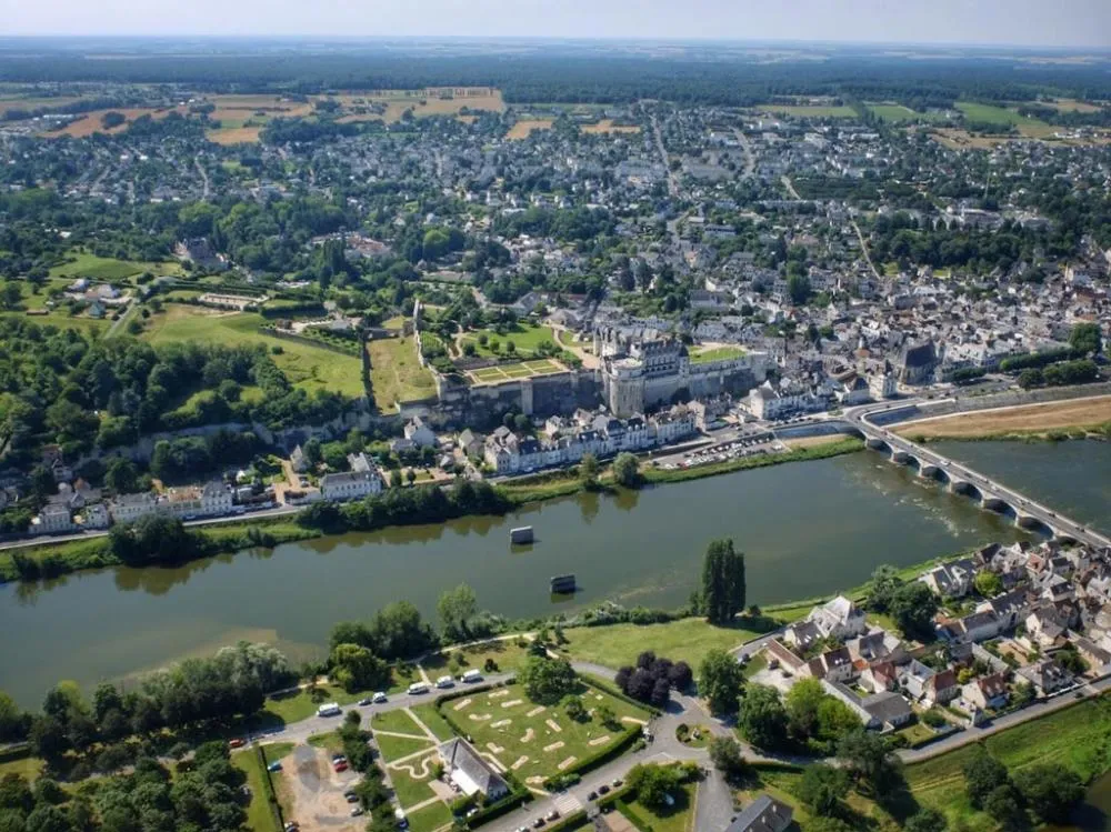 Amboise dal cielo