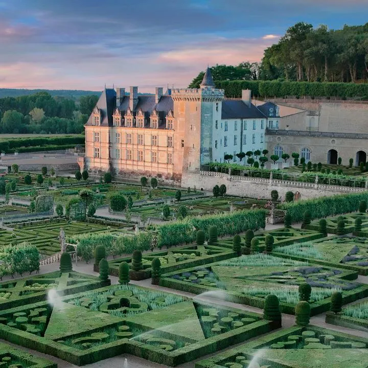 Tour in elicottero - Villandry e i suoi giardini