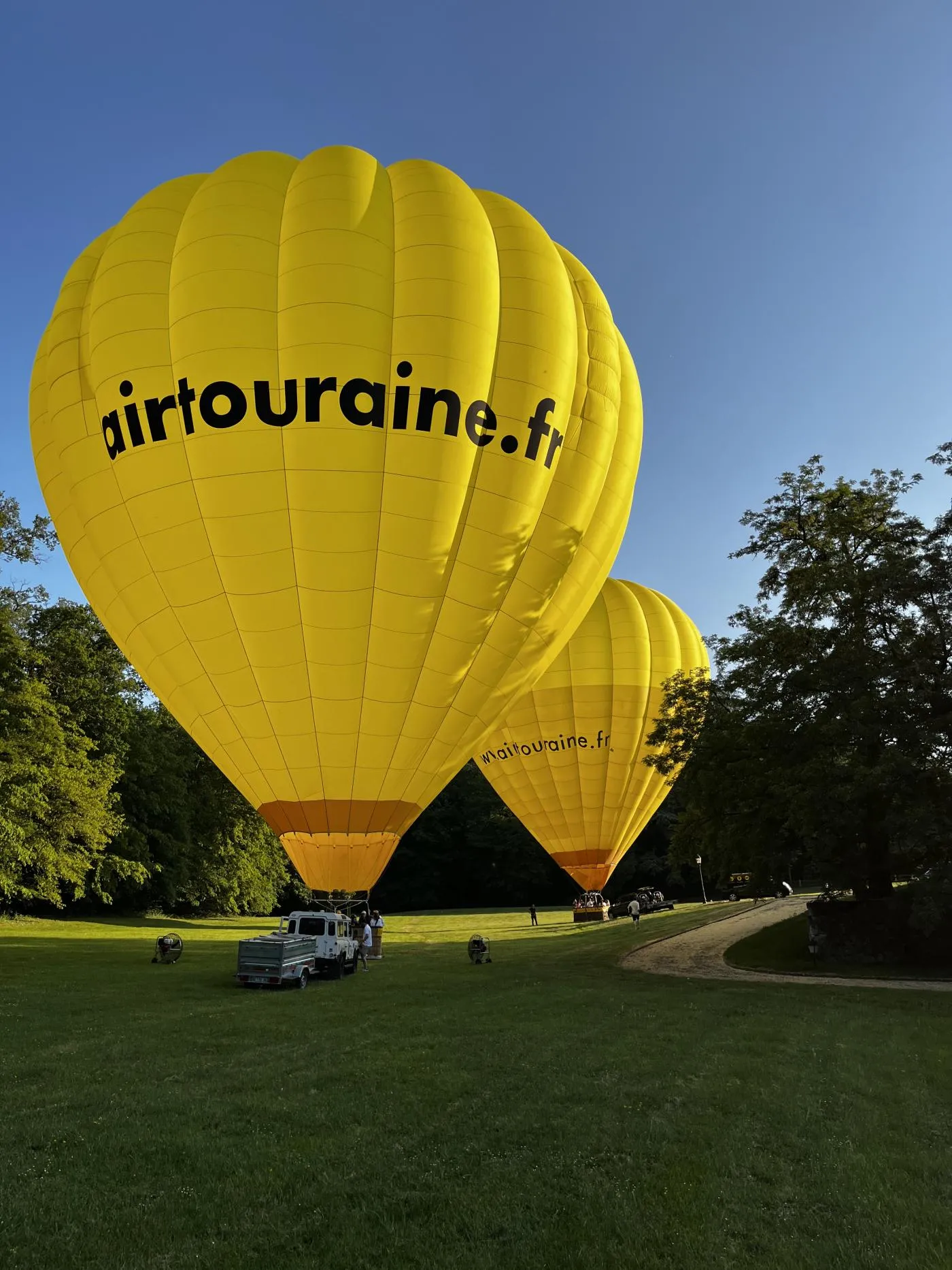 Volo in mongolfiera sui castelli della Loira con partenza da Amboise