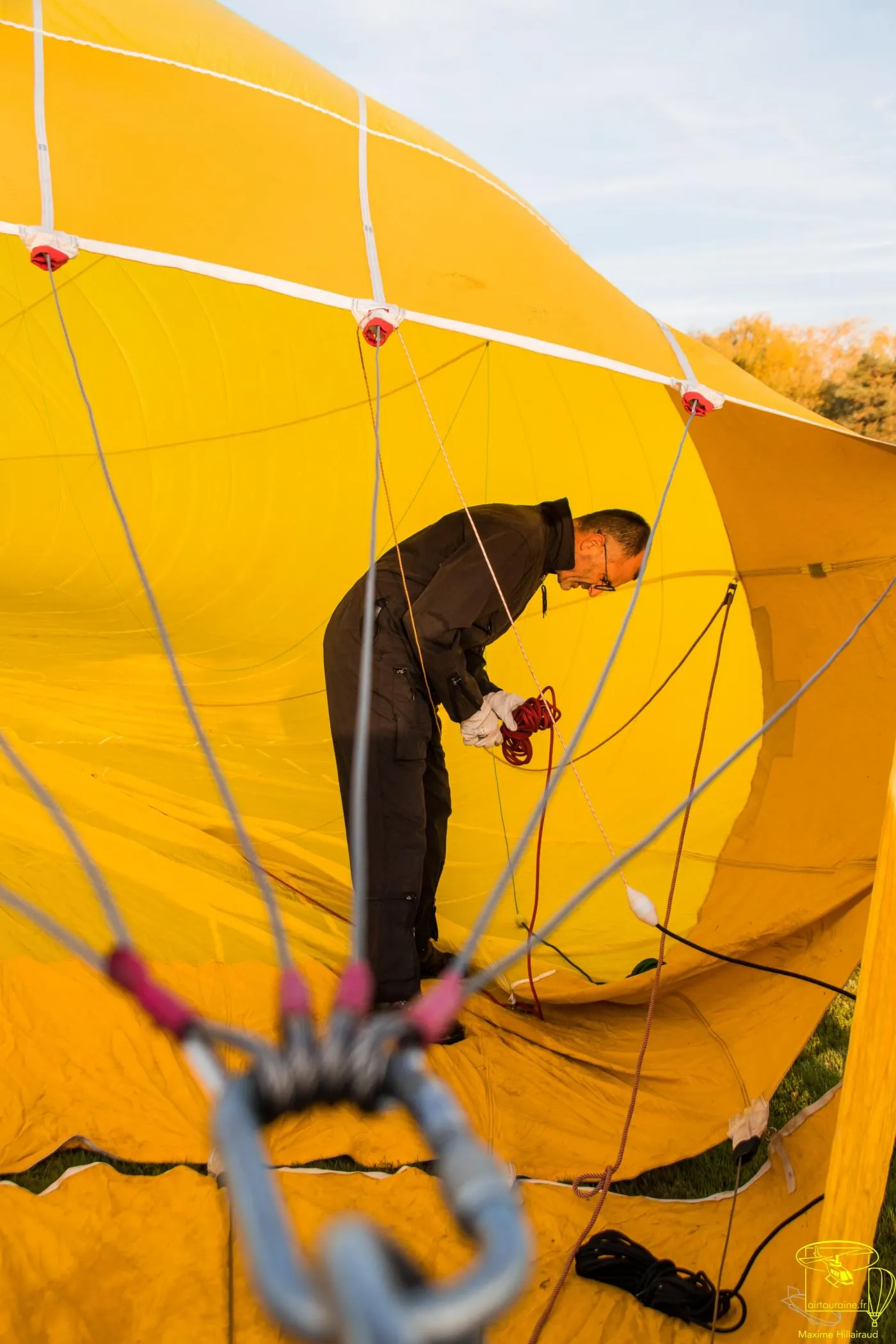 Volo in mongolfiera sui castelli della Loira con partenza da Amboise