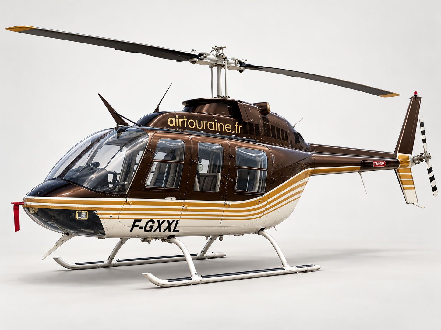 Bell 206 L3 F-GXXL Air Touraine
