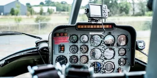 initiatie tot helikoptervliegen Air Touraine