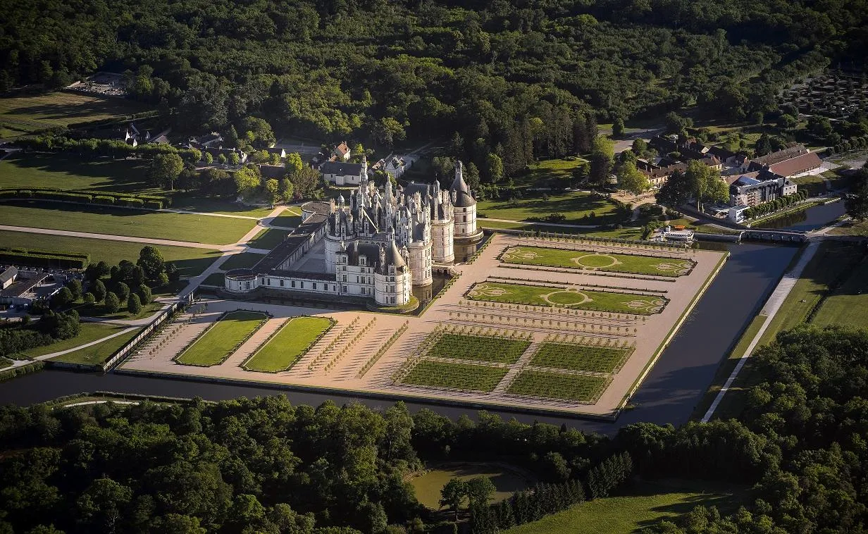 Overzicht van het Château de la Loire